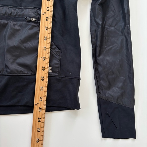 Under Armour Women's Black Coldgear Performance Pullover Hoodie Size Small - Picture 8 of 8